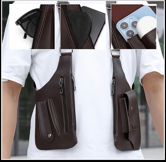 🎒 BOLSA BANDOLERA TÁCTICA ANTIRROBO: SEGURIDAD, COMODIDAD Y ESTILO EN UN SOLO ACCESORIO.