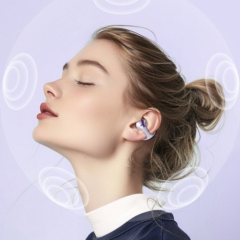 Auriculares Bluetooth con traducción de IA y auriculares abiertos
