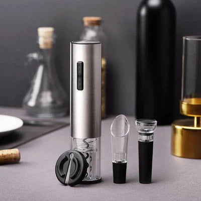 Kit abridor de vino eléctrico