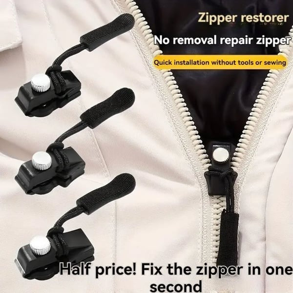 REPARADOR DE CREMALLERAS UNIVERSAL EXTRAÍBLE 🤐