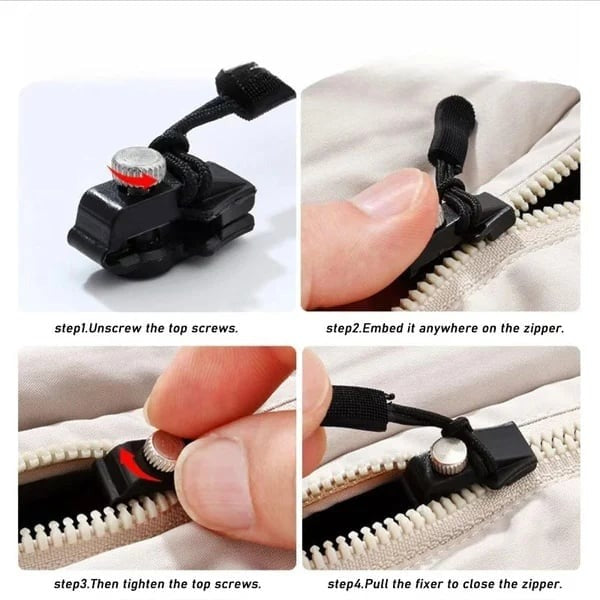 REPARADOR DE CREMALLERAS UNIVERSAL EXTRAÍBLE 🤐