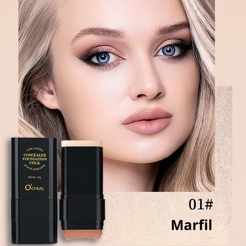 Base en Barra 2 en 1 con Brocha O’Cheal – Maquillaje Perfecto en Segundos