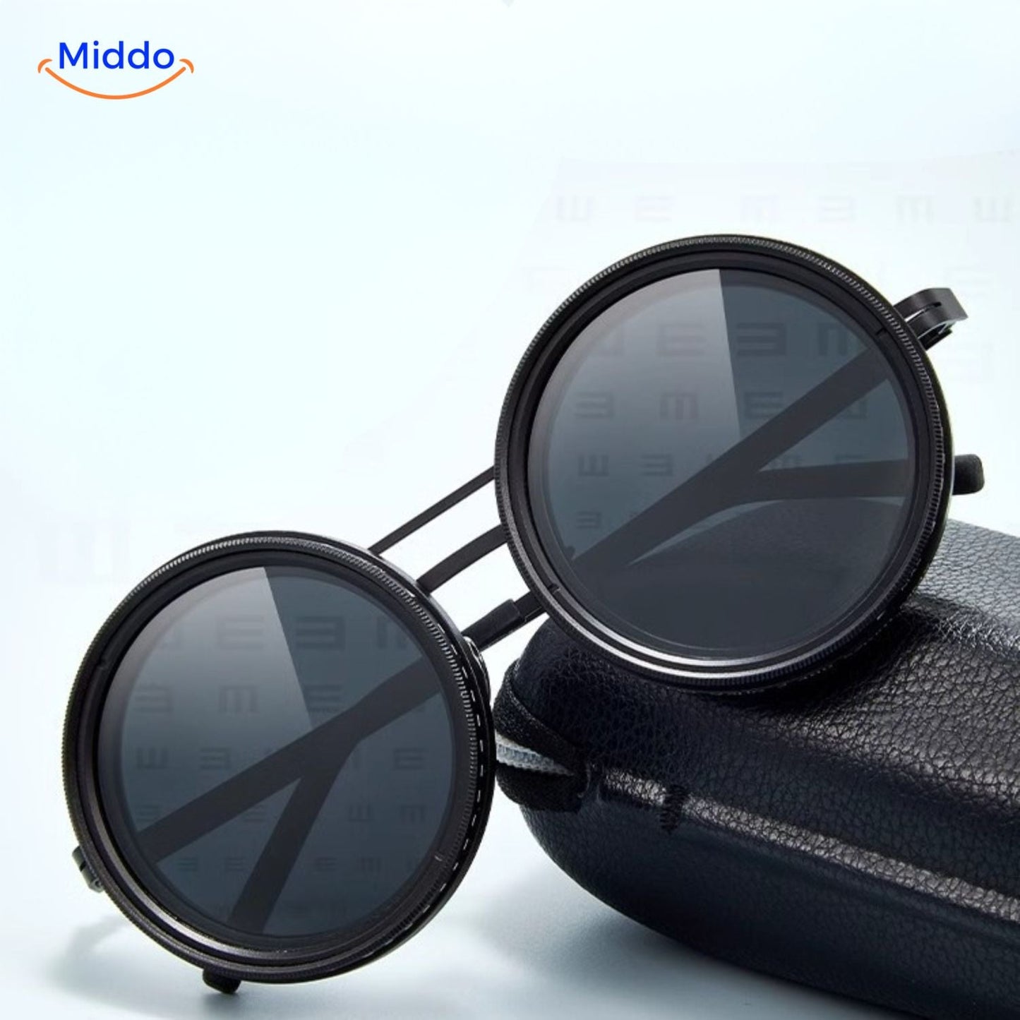 SUNGUARD™ ND9 | GAFAS DE SOL HECHAS A MANO CON REDUCCIÓN DE LUZ AJUSTABLE Y PROTECCIÓN UV😎