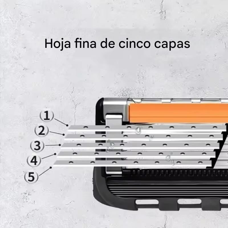Kit de Afeitadora Premium con 12 Repuestos – Afeitado Perfecto, Cómodo y sin Irritación por Meses