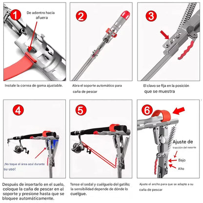 AutoHook: ¡El Soporte Inteligente que Asegura la Picada para que Tú Disfrutes la Pesca!