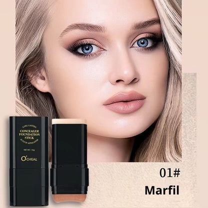Base en Barra 2 en 1 con Brocha O’Cheal – Maquillaje Perfecto en Segundos