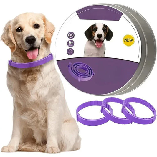 Collar Calmante Natural para Mascotas – Reduce el Estrés y la Ansiedad sin Químicos