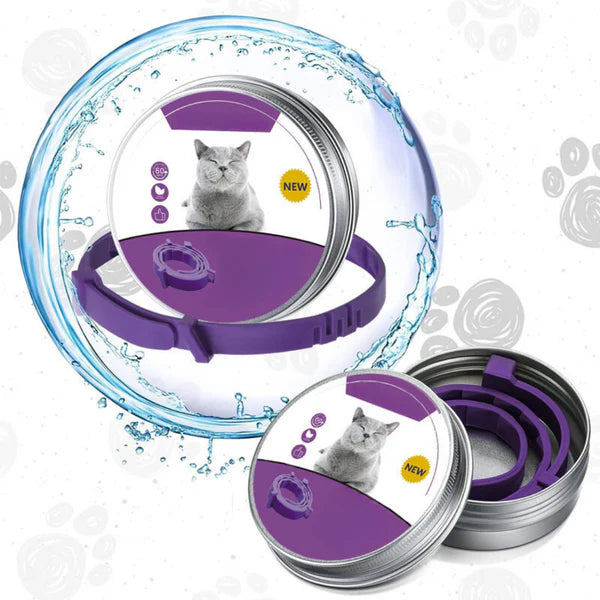 Collar Calmante Natural para Mascotas – Reduce el Estrés y la Ansiedad sin Químicos
