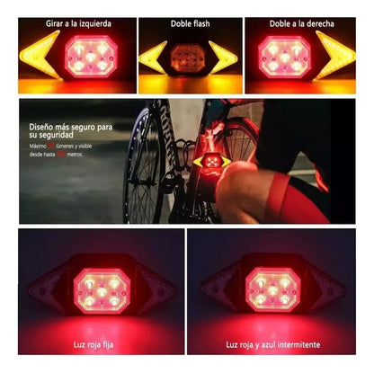 ¡Ruede Confiado! La Luz intermitente y Control Remoto que le da el Poder en la Vía.